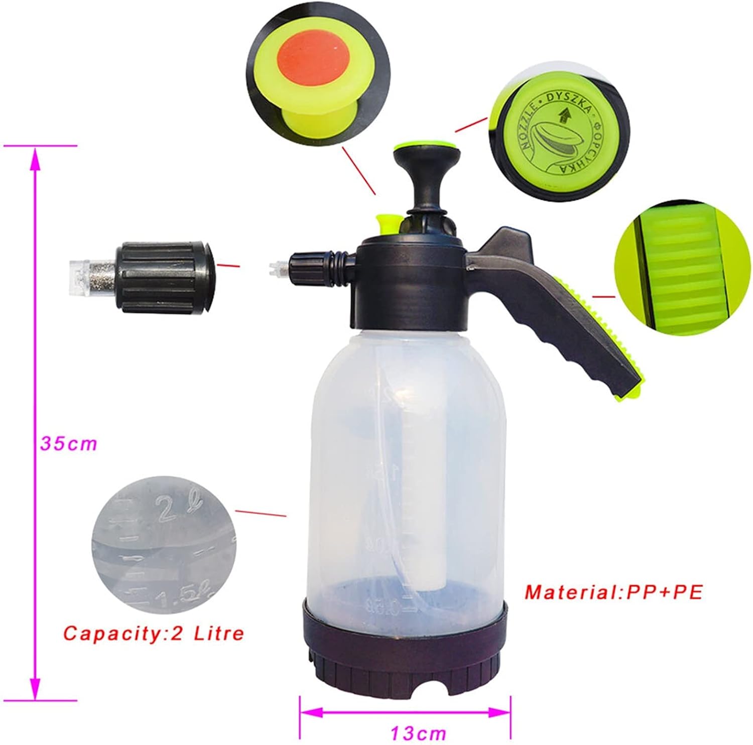 pressure sprayer bottle