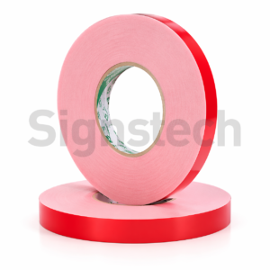 Strong PE Double Side Foam Tap-White