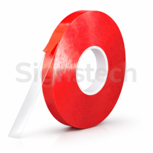 Transparent acrylic double sided tape